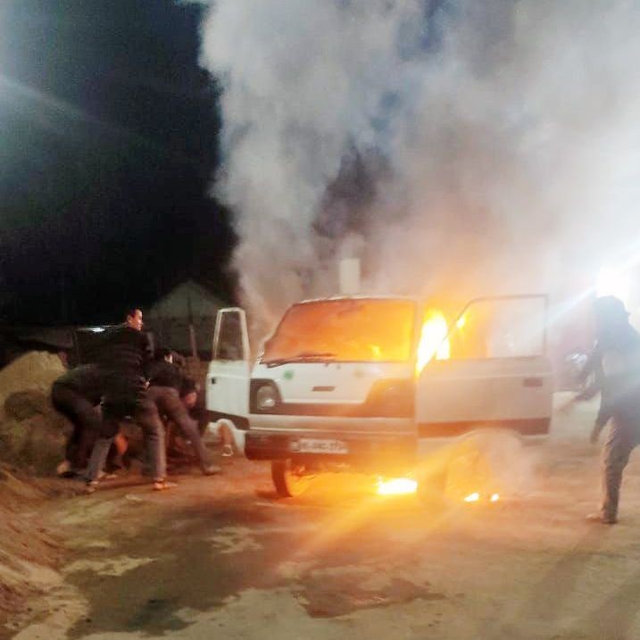 A vehicle caught on fire at the Essar petrol pump in Duncan Basti on January 31 at around 7:00pm. Employees of the petrol station along with passersby managed to douse the fire and no injuries or casualties were reported. The cause of the fire could not be ascertained at the time.  